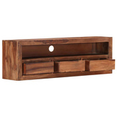 vidaXL Szafka pod TV, 120x30x40 cm, lite drewno sheesham