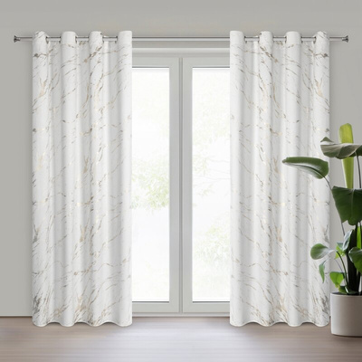 Zasłona Molly biała 140x250