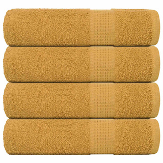 Ręczniki do rąk FROGN 4 szt. Złoty 50x100 cm 360 g/m?