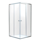 Kabina natrysk. kwadrat.parla 80x80 prof.chrom szkło clear AK-48-185-O Invena