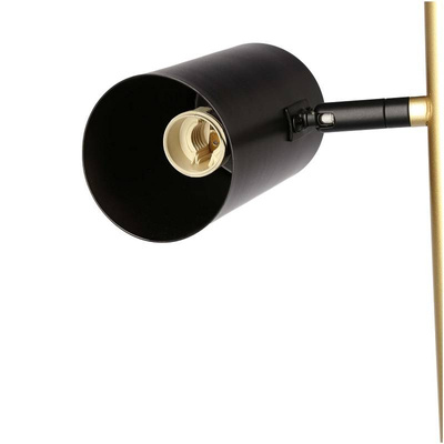 Lampa podłogowa czarno-złota 164cm Perret 52-00019