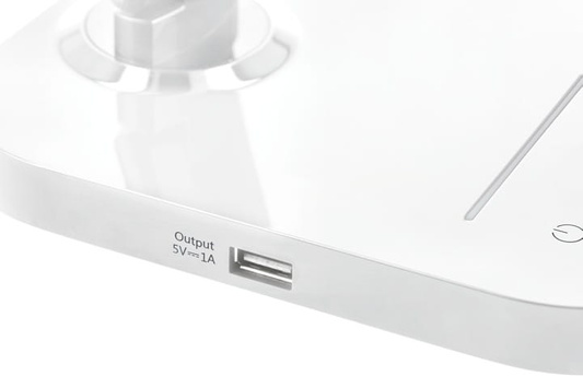 Lampka biurkowa GGALE, 550lm ściemnialna biała