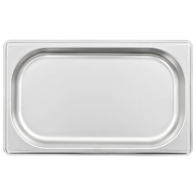 Pojemniki gastronomiczne 12 szt. GN 1/4, 20 mm, stal nierdzewna