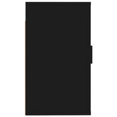 vidaXL Wiszące szafki telewizyjne, 2 szt., czarne, 40x34,5x60 cm