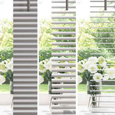 Żaluzje weneckie Srebrny 175 x 70 cm Aluminium