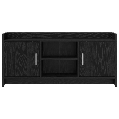 Szafka pod telewizor 102 x 33 x 47 cm Czarny dąb