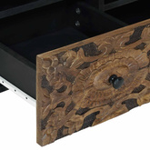 Szafka pod telewizor Brązowy 100 x 33 x 46 cm Drewno z mango
