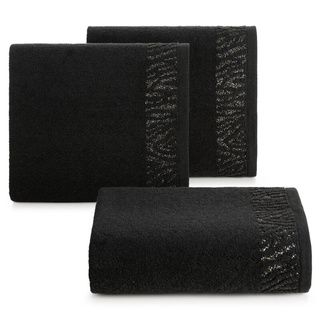 Ręcznik Margo czarny 70x140