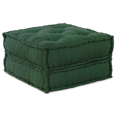 Modułowa sofa zielony 70x70x36 tkanina