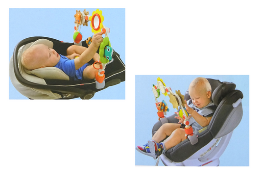 Łuk Edukacyjny Multifunkcyjny Pałąk Do Wózka Fotelika Zwierzątka