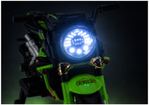 Motor Na Akumulator HC8051 Dla Dzieci Czarny Ścigacz Światła Led Dźwięki