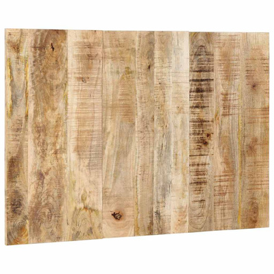 Zagłówek 120 cm lite drewno surowe mango