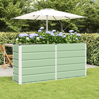 Donica Zielony 160 x 40 x 75 cm Stal