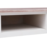 vidaXL Biurko, brązowe, 110 x 45 x 76 cm, drewniane