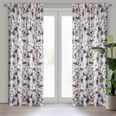 Zasłona Nika biała 140x270