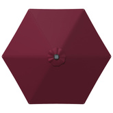 Parasol ogrodowy z oświetleniem LED i podstawą 270 x 270 cm
