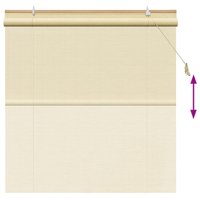 Roleta naturalny 160 x 160 cm Bambus