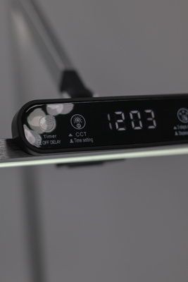 Lampka biurkowa K-BL1321 SREBRNY z serii ARES