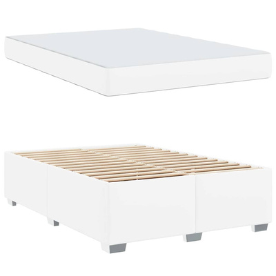 Ramka łóżka Biały 160 x 200 cm PVC