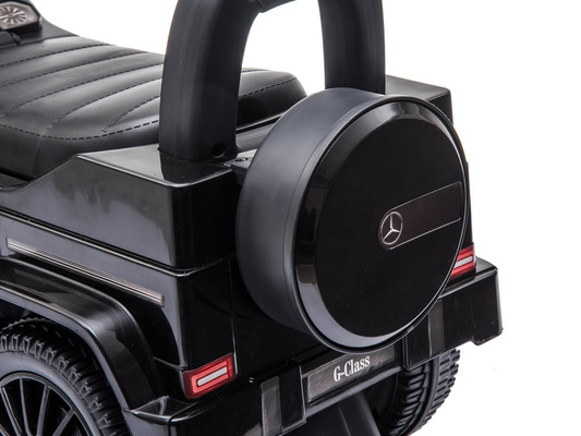 Jeździk Mercedes G-Class 652 Czarny Dźwięk Klaksonu Silnika
