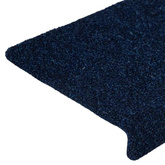Maty na schody samoprzylepne 15 szt. 65x21x4 cm Granatowe prostokątne krawędzie