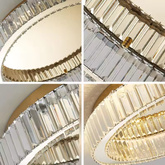 Lampa Sufitowa LED Abigali Glamour Eye ?500 mm 30W