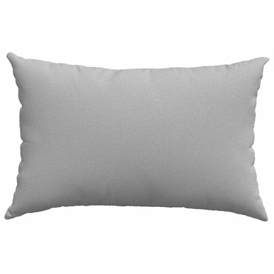 Poduszki na sofę 2 pcs Szary chmur 60 x 40 cm tkanina