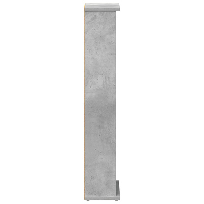 Kabinet na płyty CD Betonowy szary 60 x 17 x 92 cm