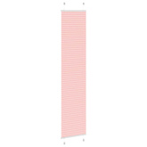 Roleta plisowana różowa 50x200 cm Szerokość tkaniny 49,4cm