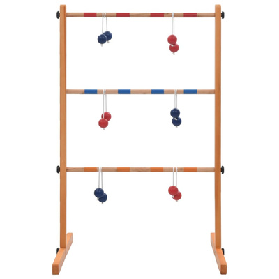Gra plenerowa Spin Ladder, wykonana z drewna