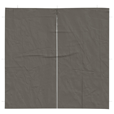 Ściana boczna namiotu na imprezy 2 pcs antracytowy 200 x 195 cm