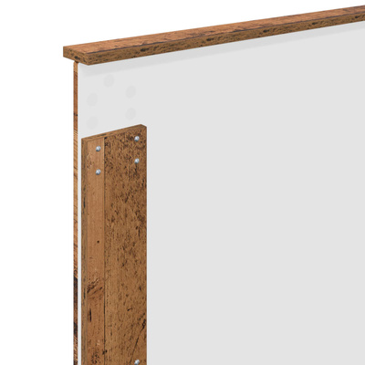 Ramka łóżka Stare drewno 90 x 200 cm Drewno inżynieryjne