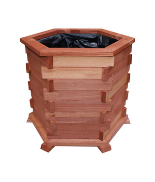 Donica Ogrodowa Drewniana 40cm [D22]