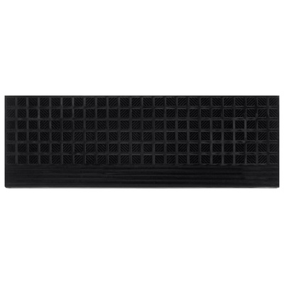 Nakładki na schody, 10 szt., 25x75 cm, gumowe