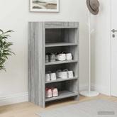 Szafka na buty Szary Sonoma 48 x 36 x 92 cm Drewno inżynieryjne
