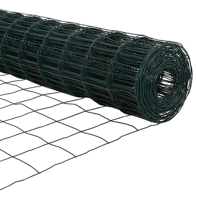 Ogrodzenie Euro 1,4 x 10 m Żelazo pokryte PVC zielony