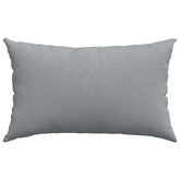 Poduszki na sofę 2 pcs Jasnoszary 50 x 30 cm tkanina