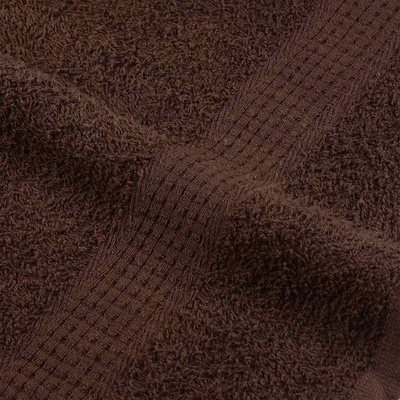 Ręczniki dla gości, FROGN, 10 szt., brązowe, 30x50 cm, 360 g/m?