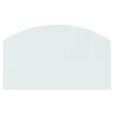 Panel kominkowy, szklany, 100x60 cm