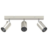 Reflektor sufitowy Z reflektorami Nikiel 38 x 6 x 16 cm Metal