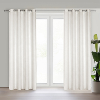 Zasłona Aleta jasnobeżowa 135x250