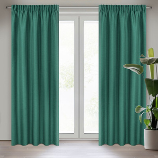 Zasłona Style zielona 140x270