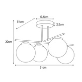 Lampa sufitowa K-5413 z serii GRAND