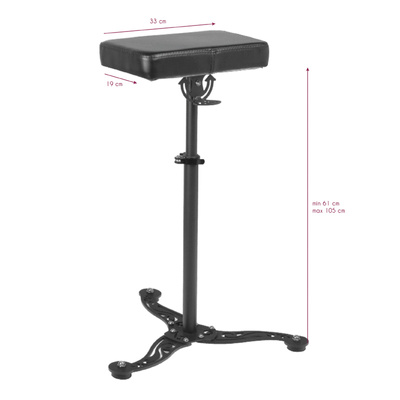 Podłokietnik do tatuażu Pro Ink 710 czarny 124835