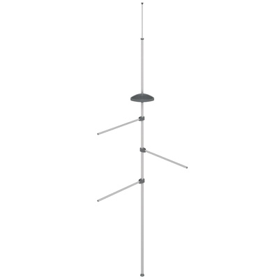 Wieszak na ręczniki, 47x280 cm, aluminium