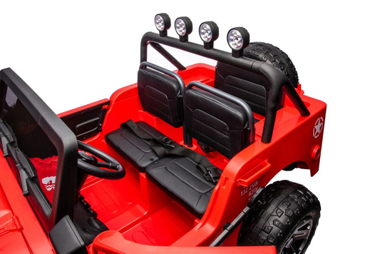 Auto Na Akumulator JH-102 Czerwone 4x4