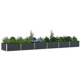 Donica Antracyt 580 x 100 x 45 cm Stal Galwanizowana