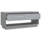 vidaXL Szafka pod TV, szary dąb sonoma 102x41x44 cm