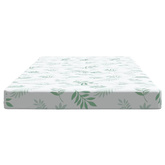 vidaXL Poduszki na leżaki, 2 szt., wzór w liście, tkanina Oxford