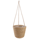 Kosze na rośliny z trawy morskiej 3 pcs naturalny ?26 x 19 cm
